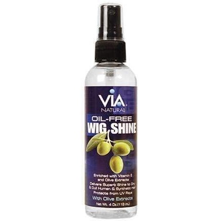 Via Natural Oil Free Wig Shine 4oz